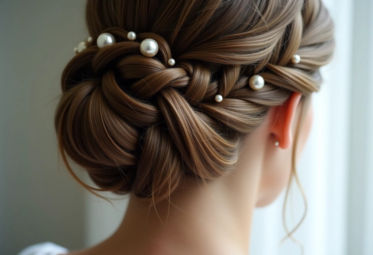 coiffure mariage tresse